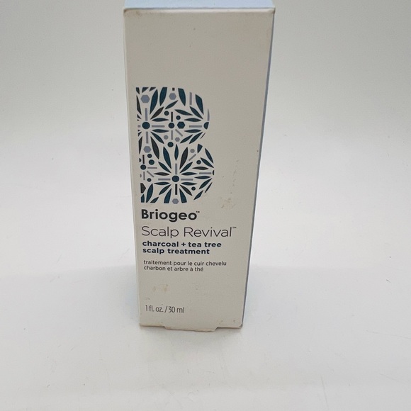 NWT Briogeo Scalp Revival Charcoal + Tea Tree Scalp Treatment Drops 1 oz - Picture 4 of 5